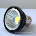 Nueva lámpara de aluminio negro de la COB LED E27